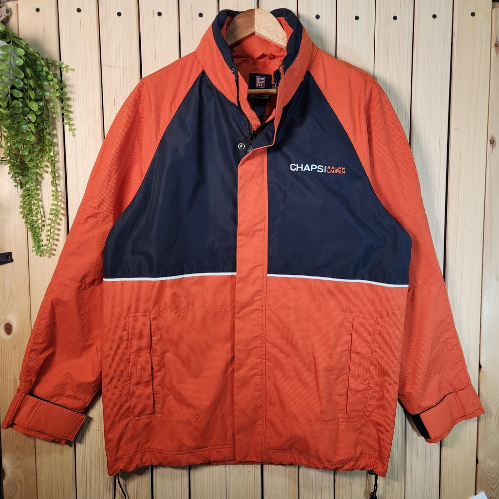 Ralph Lauren Chaps Jacket, Men's Rain Jacket, Winbreaker 90s Vintage